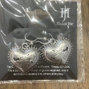 Halley Joy hear grace earrings